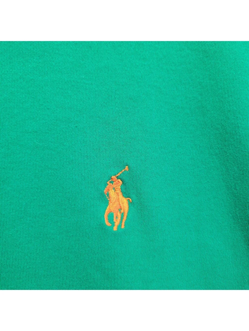 Vintage Polo Ralph Lauren Men's Pima Polo Shirt Green Sz XL